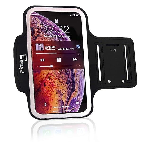 RevereSport iPhone 11 Running Armband. Sports Phone Case Holder for Runners and Gym Exercise (6.1