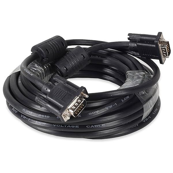 RiteAV 25 Ft SVGA Monitor Cable - High-Quality Video Connection for Clear Displays