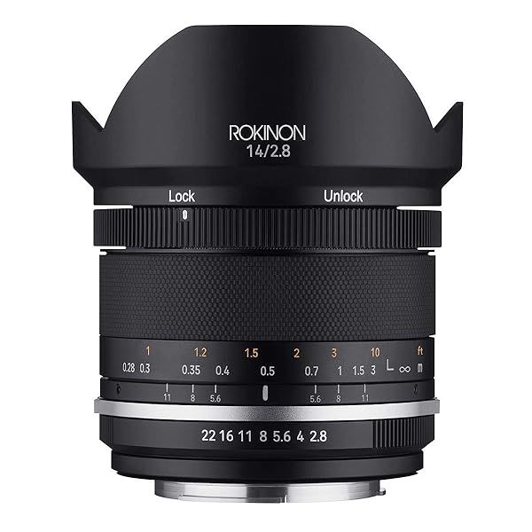 Rokinon Series II 14mm F2.8 Ultra Wide Angle Lens for Canon EF - Weather Sealed & High Performance