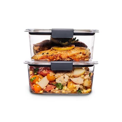 Rubbermaid Brilliance BPA-Free Food Storage Containers: Durable, Leak-Proof & Versatile Solutions
