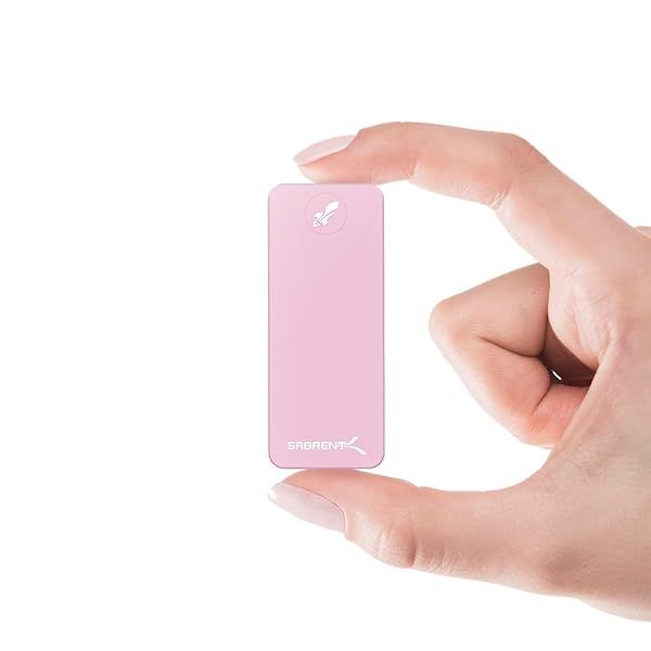 SABRENT 2TB Rocket Nano Pink SSD - Fast 1000MB/s External Aluminum Storage