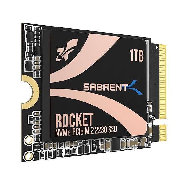 SABRENT Rocket 2230 NVMe 4.0 1TB SSD - High Performance PCIe 4.0 M.2 Storage Upgrade
