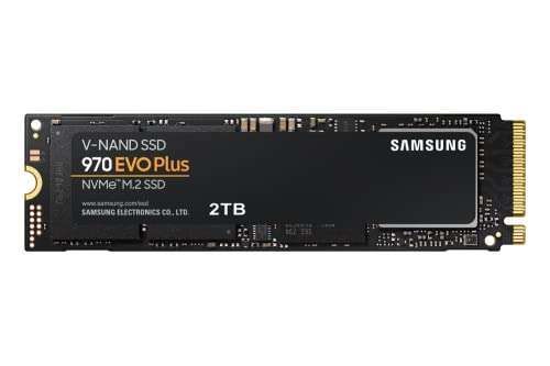 SAMSUNG 970 EVO Plus 2TB SSD - High-Speed M.2 NVMe Internal Drive with V-NAND Technology
