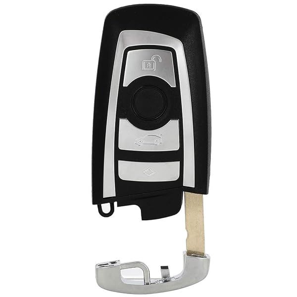 SCITOO Keyless Entry Remote Key Fob Shell Case for BMW M4 M5 528i 428i xDrive 750i - FCC Q0EWNTA0NG - 4 Button Replacement