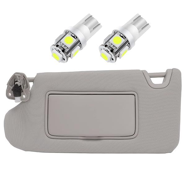 SCITOO Left Driver Side Sun Visor for 2013-2016 Nissan Altima with Sunroof - Gray Assembly