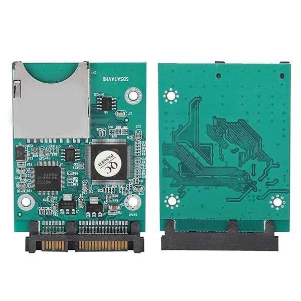 Fast SD SATA Adapter Module: 22MB/s SD/SDHC/SDXC to 2.5in SATA Converter for Easy Memory Card Access