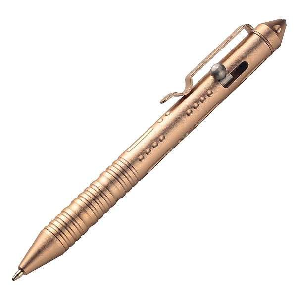 SMOOTHERPRO Bolt Action Pen - Tungsten Side, EDC Pocket Tool in Rose Gold | 3 Color Options