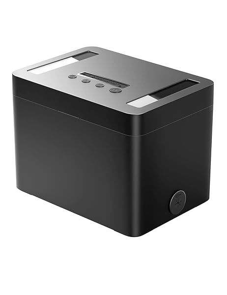 STARSIKI Metal Timed Lock Box: Secure Phone & iPad Mini Safe with Emergency Unlock & Audio Prompt - Perfect Gift for Men & Women