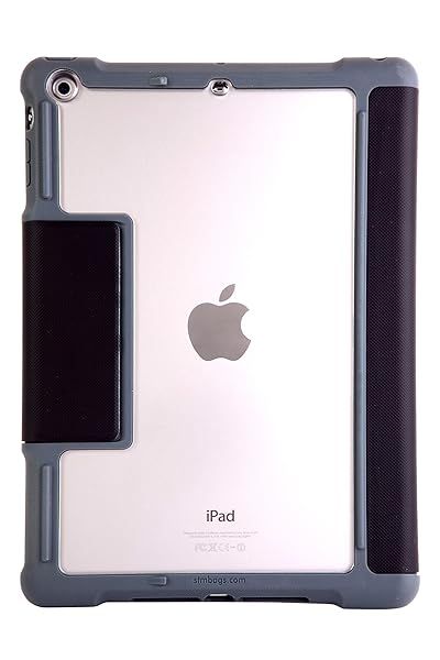 STM Dux Rugged Case for Apple iPad 2, 3, 4 - Durable Black Protection (stm-222-066J-01)