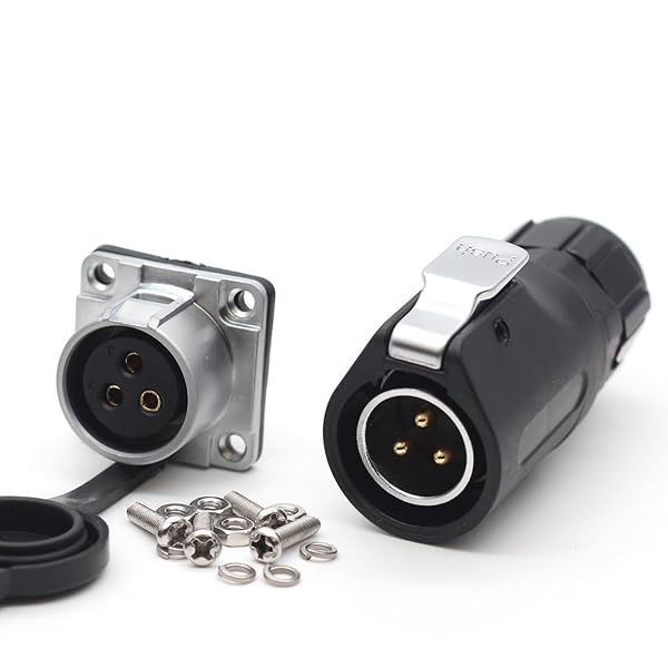 Buy SZJELEN XHP20 30A 500V Waterproof 3Pin Power Connector - Industrial Cable Plug & Socket