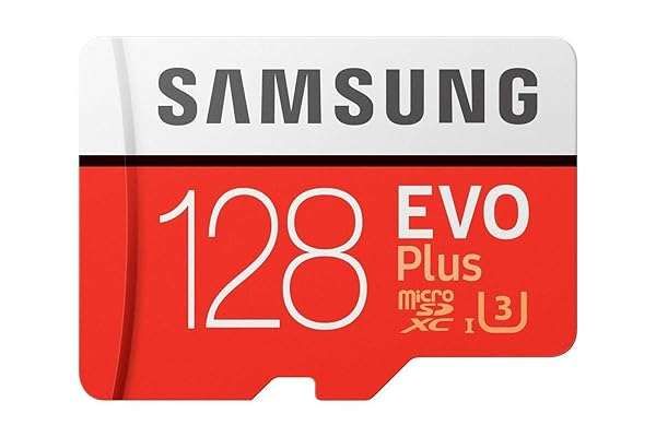 Samsung Evo Plus 128GB UHS-I microSDXC U3 with Adapter - Fast Class 10 Storage Solution