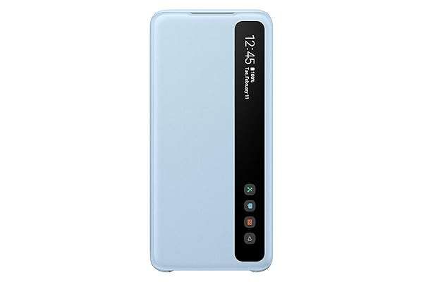 Buy Samsung Galaxy S20 S-View Flip Cover Case - Blue (US Version, Warranty Included)