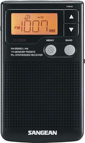 Discover the Sangean DT-200X: Best AM/FM Synthesized Pocket Radio for Clear Sound & Portability