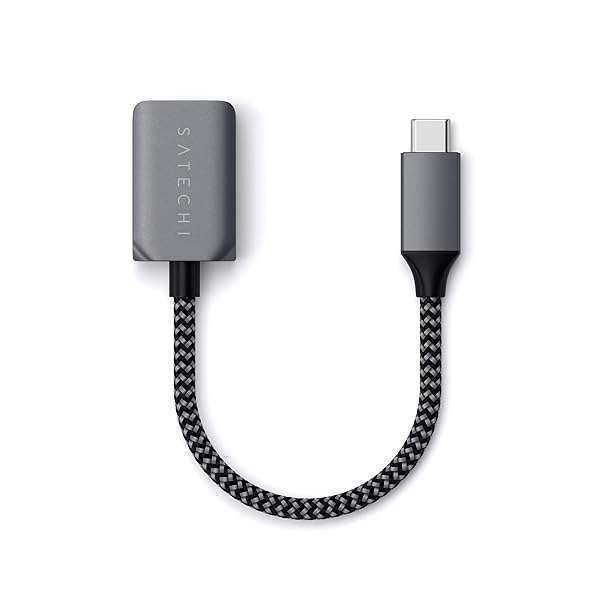 Satechi USB-C to USB 3.0 Adapter Cable - Compatible with MacBook Pro M1, Air, iPad Pro & More