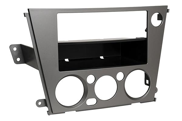 Scosche SU2025B Double DIN Dash Kit for 2005-09 Subaru Legacy & Outback with Rotary A/C Controls