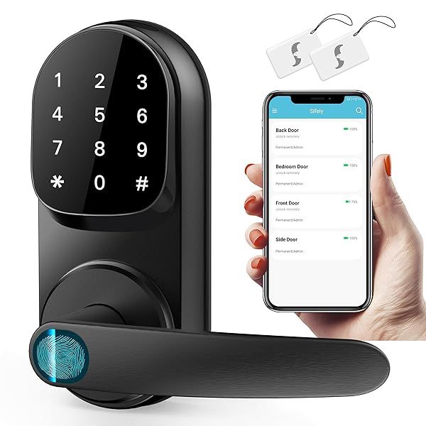 Secure Your Home with Sifely Smart Lock: Keyless Entry, Fingerprint Access & Keypad Convenience