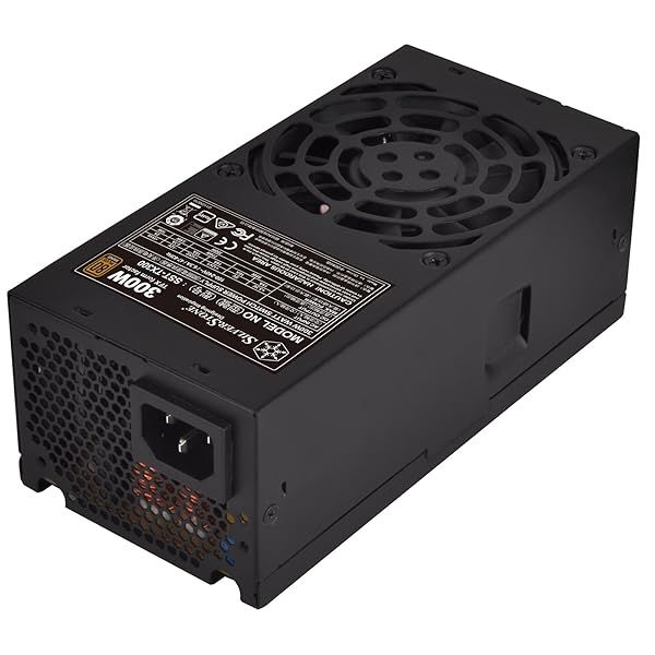 SilverStone 300W TFX Power Supply - 80 Plus Bronze, PCIe Connector | SST-TX300-USA
