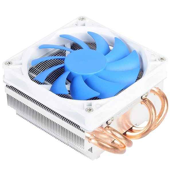 Silverstone Tek Low-Profile CPU Cooler: 92mm PWM Fan & 4 Heat Pipes for Intel & AMD - AR06