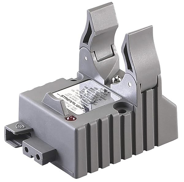 Streamlight 74102 Strion Charger/Holder - Gray | Fast Charging & Durable Design