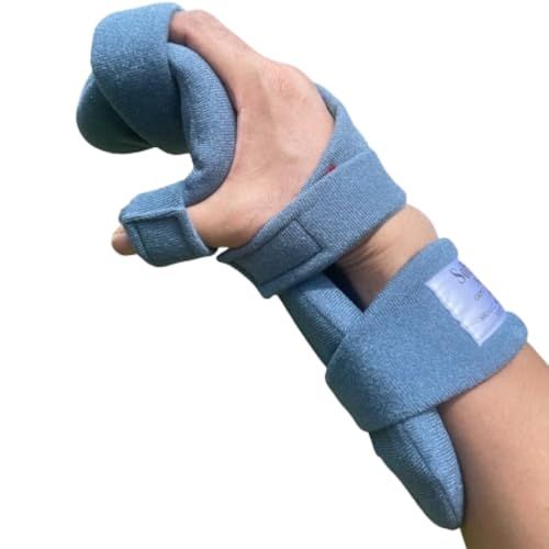 Stroke Hand Brace SoftPro Functional Resting Hand Splint Left Large for Support and Comfort