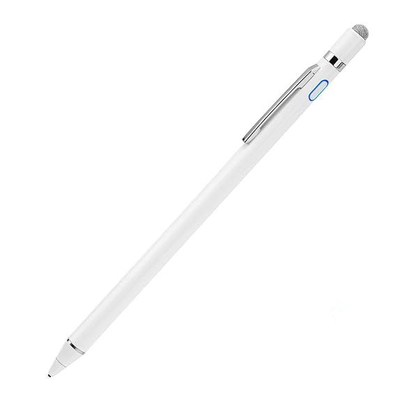 EDIVIA Stylus for Dell 2-in-1 Laptop: Ultra Fine 1.5mm Digital Pencil in White
