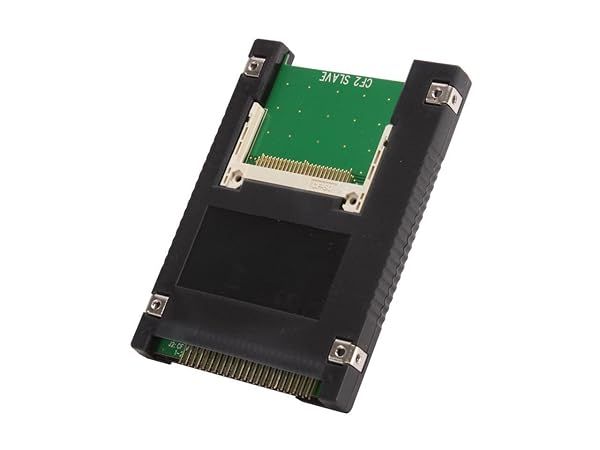 Syba Dual Compact Flash CF to 44 Pin IDE/PATA Adapter Enclosure - Fast & Reliable SD-ADA45006