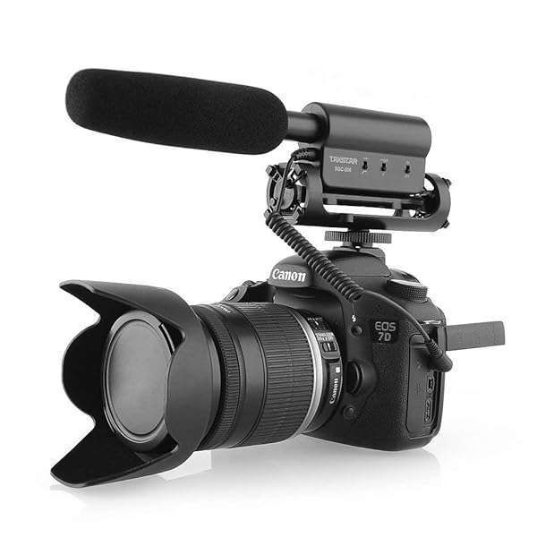 TAKSTAR SGC-598 Shotgun Microphone for DSLR Cameras - Perfect for Interviews & Photography