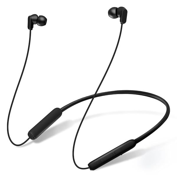 TONEMAC N18 Bluetooth Earbuds: Lightweight, Waterproof, 20H Playtime, Deep Bass - Perfect Wireless Headphones