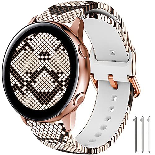 TOOLAIK Compatible Bands for Samsung Watch 6 Classic, 5, 4, Galaxy Watch 3 & Active 2 - Stylish Sports Wristbands for Men & Women