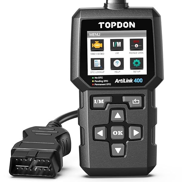 TOPDON AL400 OBD2 Scanner: Ultimate DIY Car Diagnostic Tool with DTC Lookup & Lifetime Updates