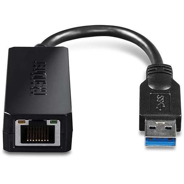 TRENDnet USB 3.0 to Gigabit Ethernet Adapter - 2Gbps Speeds, USB-A, Windows Compatible, Compact & Powerful