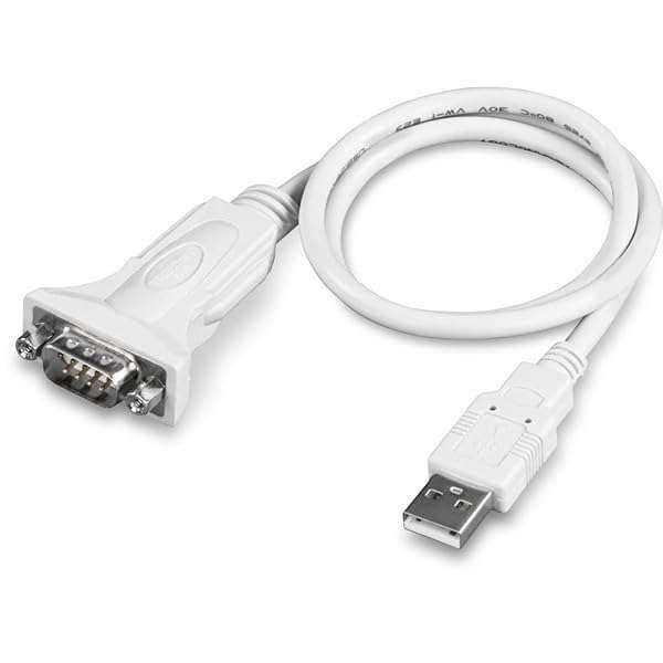 TRENDnet USB to Serial 9-Pin Converter Cable - Connect RS-232 Devices to USB 2.0, Compatible with Windows & Mac, 21-Inch Plug & Play