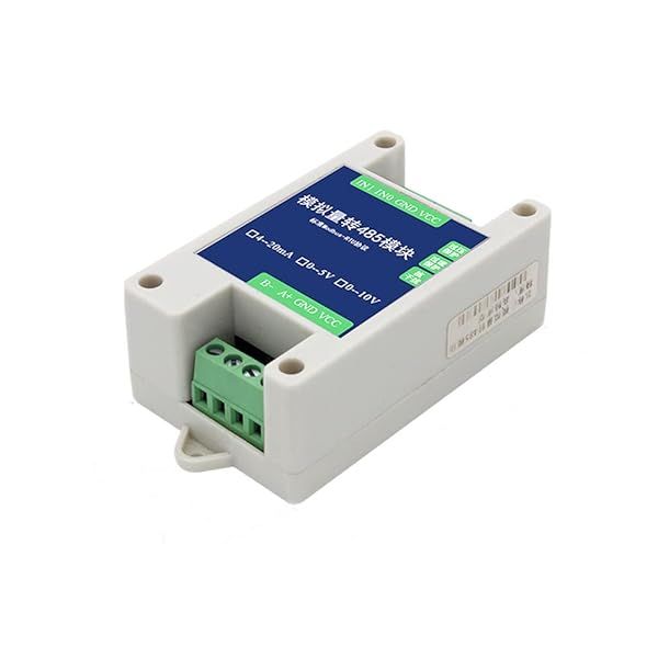 Taidacent 10/12 Bit AD Multi-Channel 4-20mA PLC Analog I/O to RS485 Modbus RTU TCP Converter Module