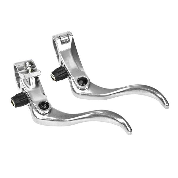 High-Quality 1 Pair Aluminum Alloy Brake Levers for Mountain Bikes - Left & Right Hand Disc Brake Handles
