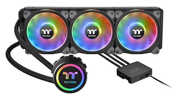 Thermaltake Floe DX 360mm AIO Liquid Cooler: RGB, Dual Ring LED, AMD/Intel Compatible