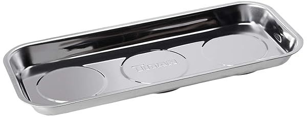 Buy Titan 21263 Rectangular Magnetic Parts Tray (6.5 x 14) - Durable & Convenient Tool Organizer
