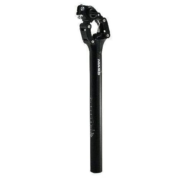 Tmars SD-475 Suspension Seat Post 31.6x400mm - Paralleogram System, Black | ST1744 for Ultimate Comfort