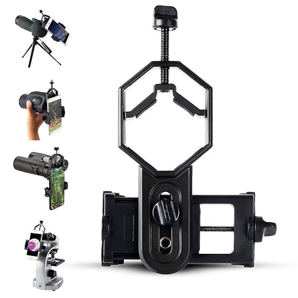 ToopMount Universal Smartphone Adapter: Capture Nature with Binoculars, Scopes & Telescopes