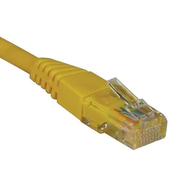 Tripp Lite Cat5e 350MHz Yellow Patch Cable 15ft (RJ45 M/M) - High-Speed Networking Solution