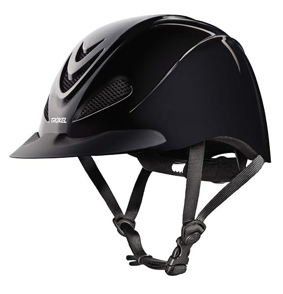 Troxel Performance Headgear 04-237 Liberty Black Helmet: Ultimate Safety & Style for Equestrians