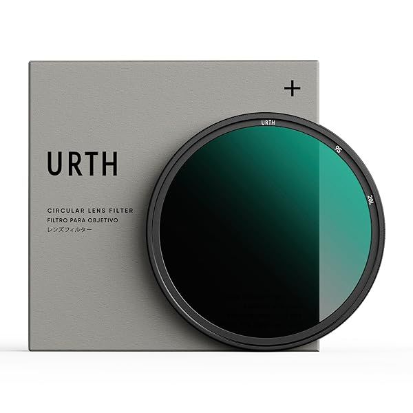 Urth 95mm ND4 (2 Stop) Lens Filter - Ultra-Slim, 20-Layer Nano-Coated Neutral Density Filter for Perfect Exposure