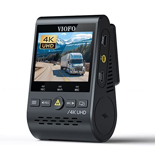 VIOFO A129 Pro 4K Dash Cam: Ultra HD 3840x2160P, GPS, Wi-Fi, G-Sensor & Buffered Parking Mode