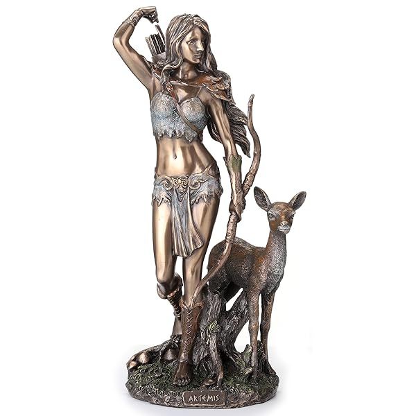 Veronese Design Artemis Statue: Exquisite Bronze Finish of the Goddess of Hunting & Wilderness