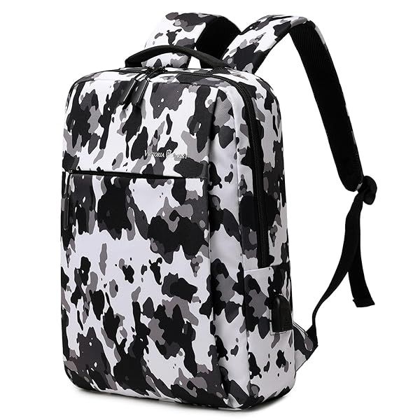 Victoriatourist Camo Backpack Travel Laptop Bag Water Resistant Durable Lightweight 15.6 Inch Notebook Backpack for Men and Women