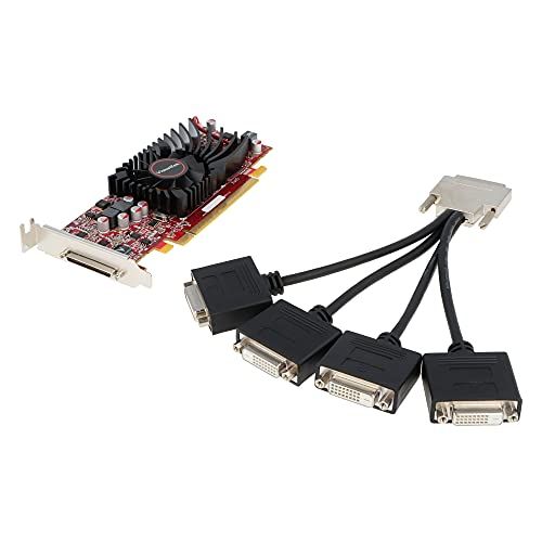 VisionTek Radeon 5570 SFF 1GB DDR3 Graphics Card - 4x DVI-D, VHDCI, High Performance for Gaming & Multimedia