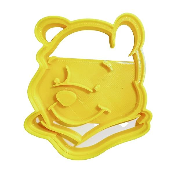 Winnie the Pooh Face Cartoon Book Character Cookie Cutter Made in the USA PR455