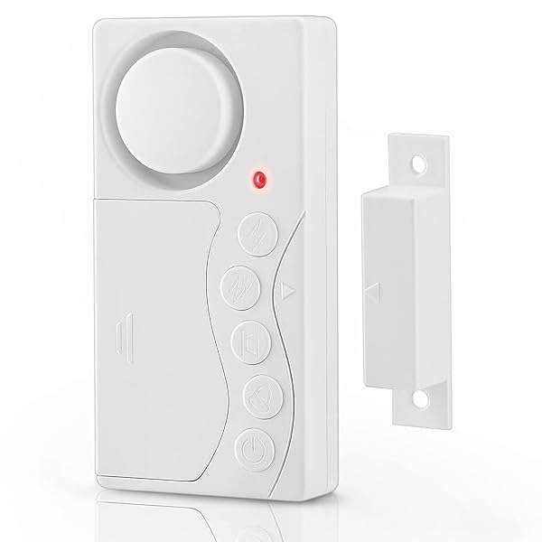 WSDCAM Freezer Door Alarm: Adjustable Delay & 108 dB Alert for Open Fridge Safety