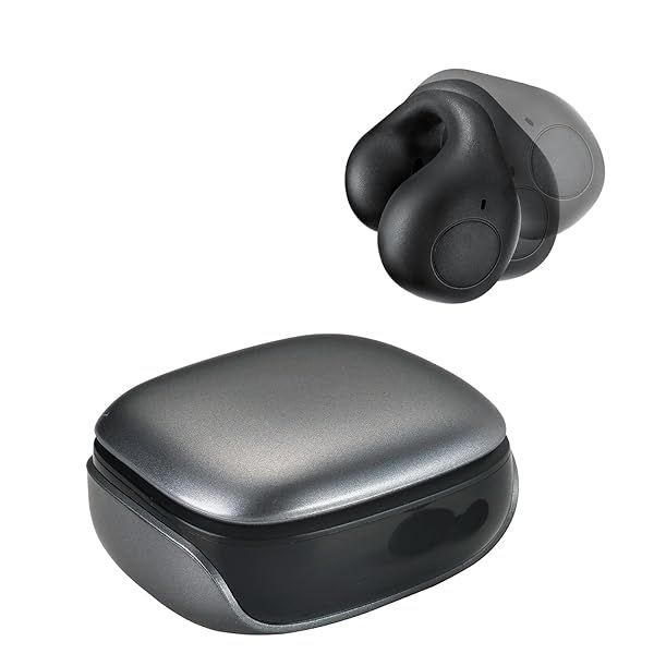 Xmenha Wireless Bluetooth Bone Conduction Ear Clips Open Ear Headphones Ear Buds for Comfortable Listening
