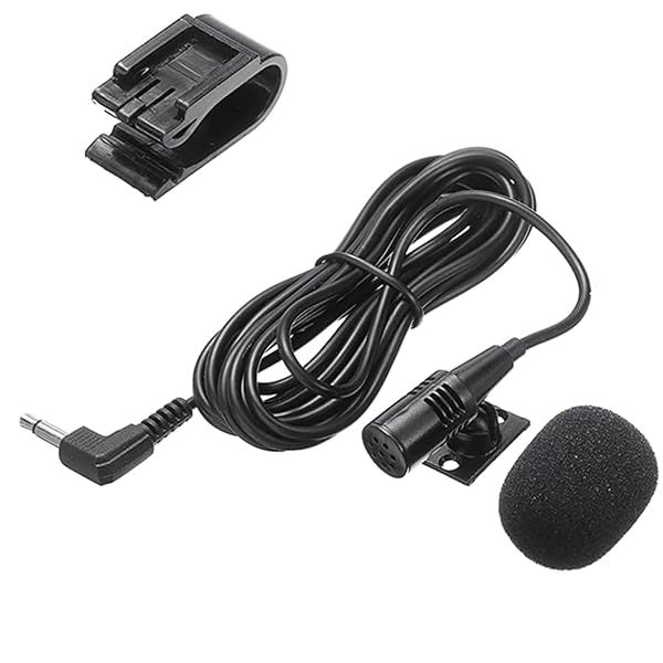 Xtenzi External Microphone for Alpine Car DVD Navigation - High-Quality Sound Upgrade