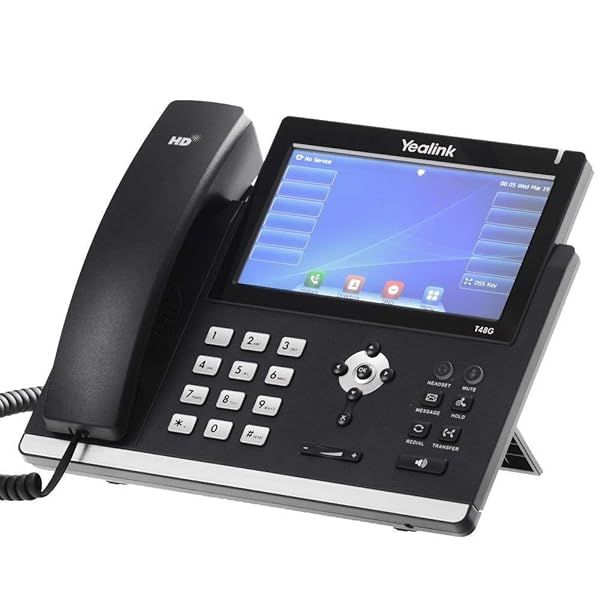 Yealink SIP-T48G VoIP Phone: Ultra-Elegant Touchscreen & Gbit Connectivity